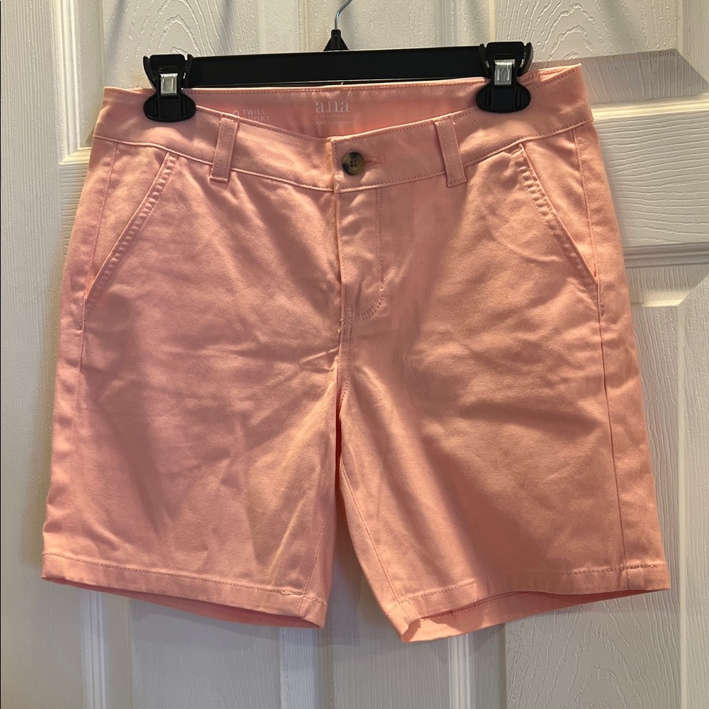 a.n.a Pink Women's Casual Chino Bermuda Shorts